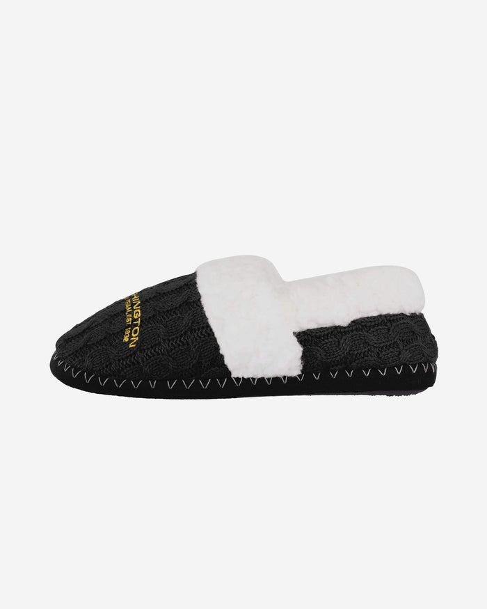 Washington Commanders Womens Team Color Moccasin Slipper FOCO S - FOCO.com