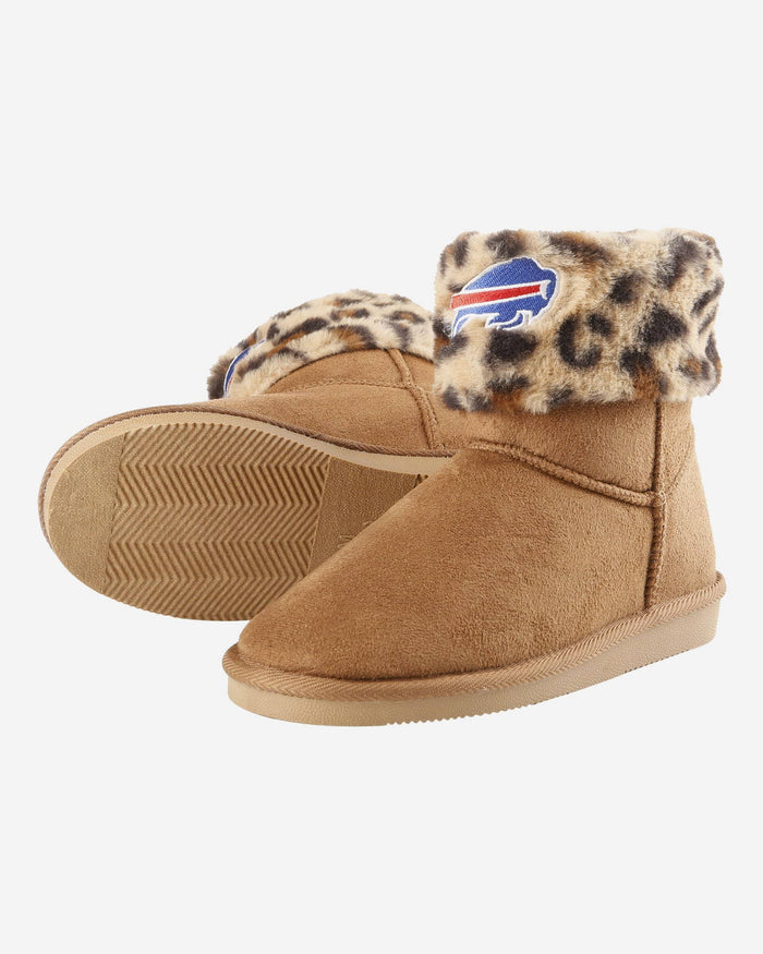 Buffalo Bills Womens Cheetah Fur Boot FOCO - FOCO.com
