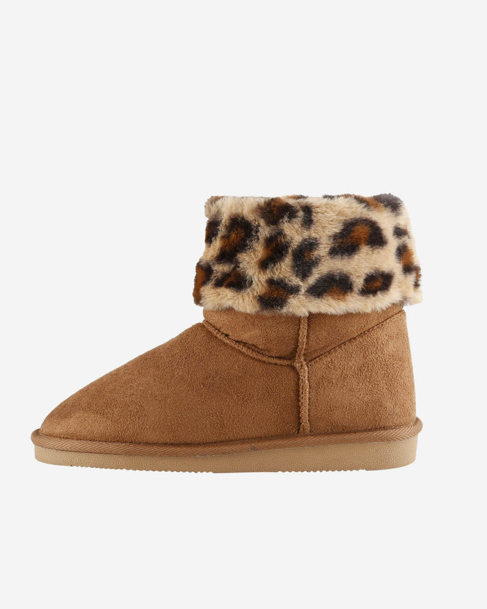 Chicago Bears Womens Cheetah Fur Boot FOCO S - FOCO.com