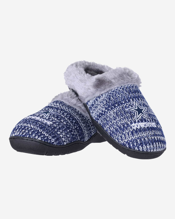 Dallas Cowboys Womens Peak Slide Slippers FOCO - FOCO.com