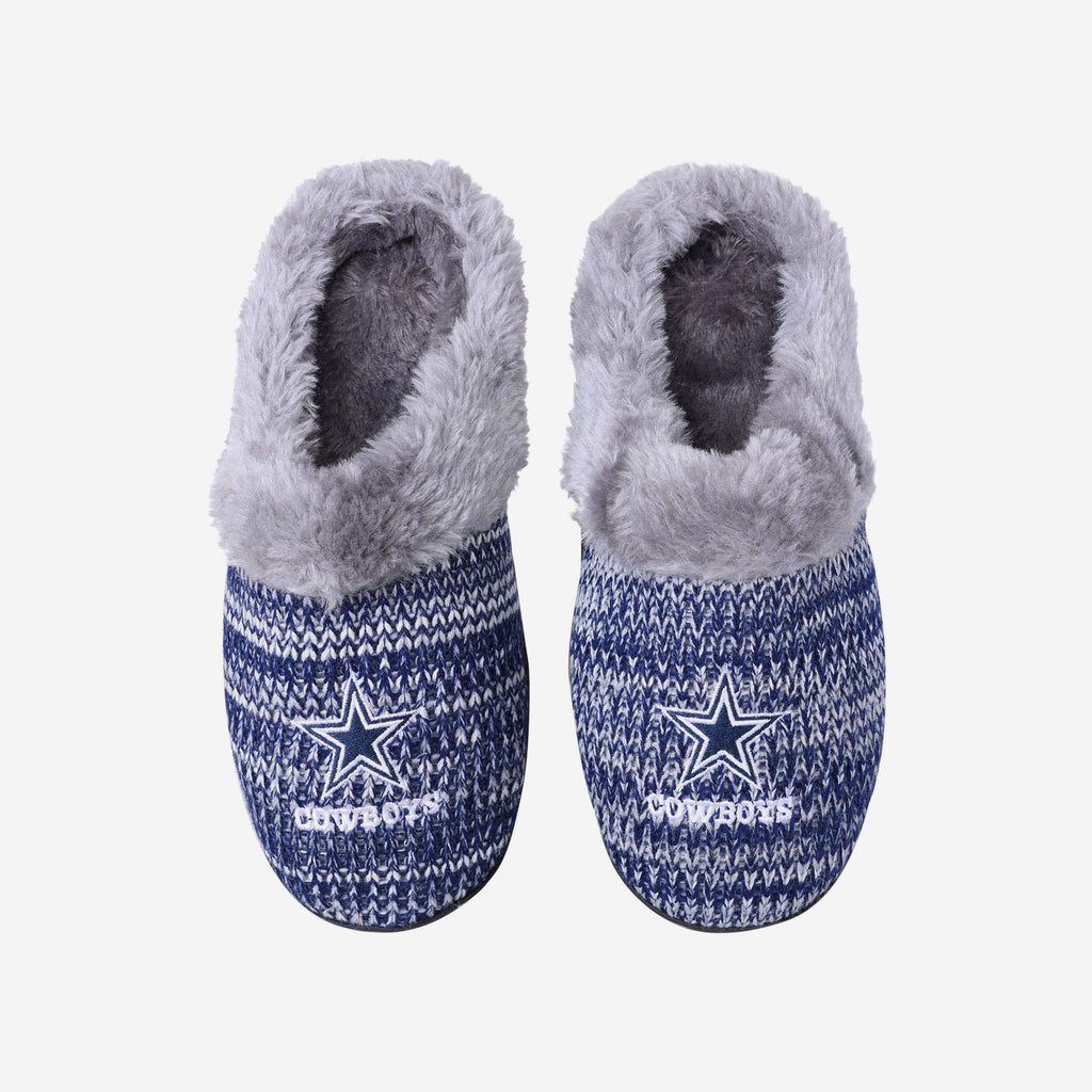 Dallas Cowboys Womens Peak Slide Slippers FOCO S - FOCO.com