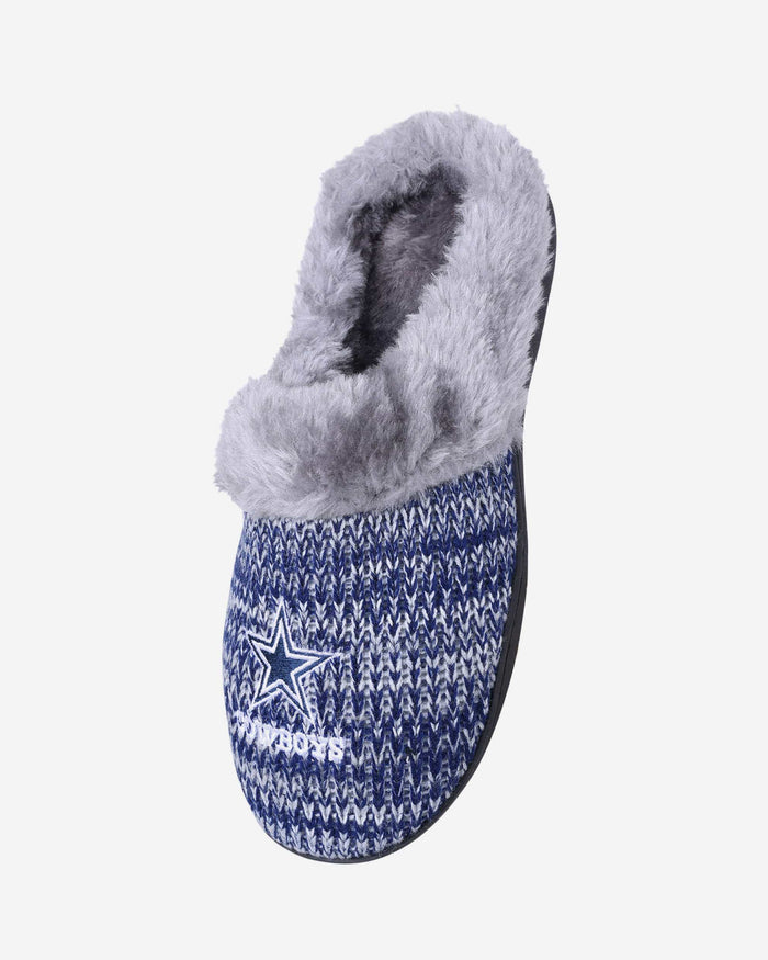 Dallas Cowboys Womens Peak Slide Slippers FOCO - FOCO.com