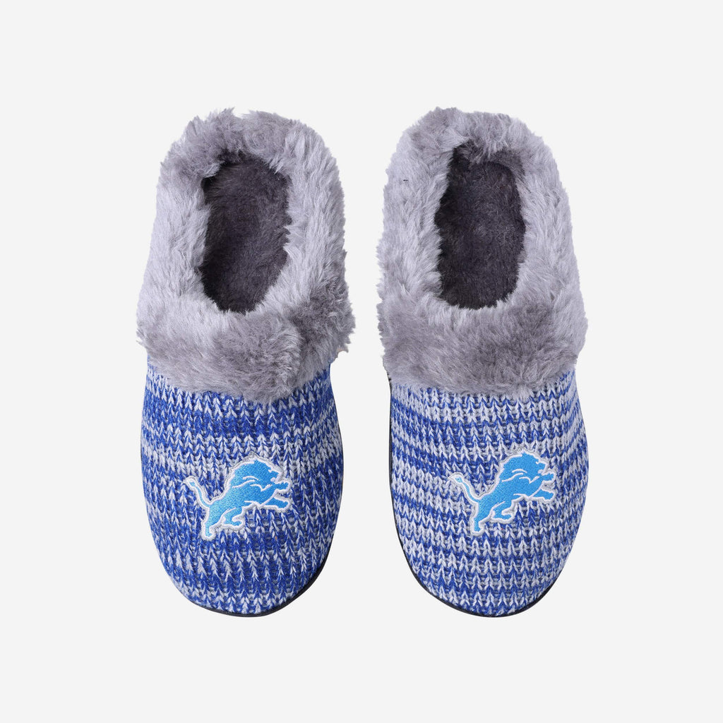 Detroit Lions Womens Peak Slide Slippers FOCO S - FOCO.com