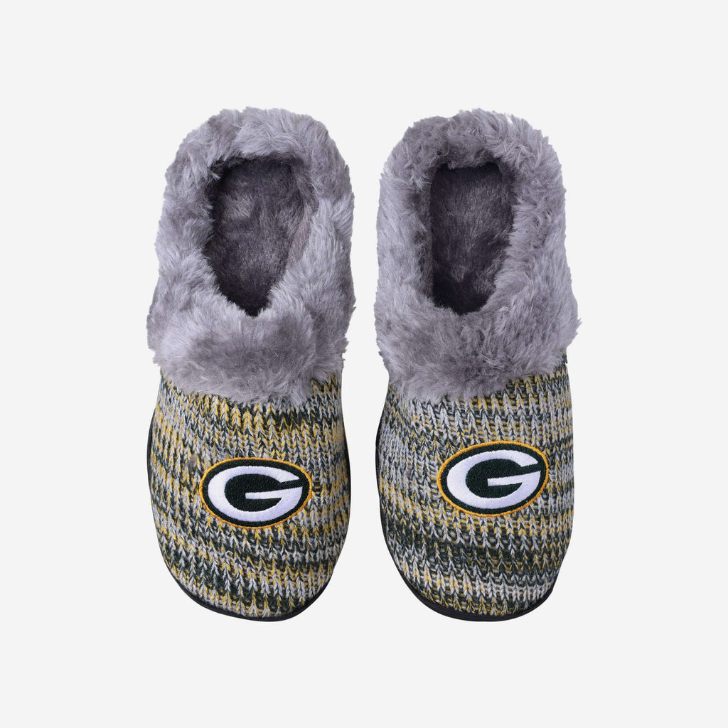 Green Bay Packers Womens Peak Slide Slippers FOCO S - FOCO.com