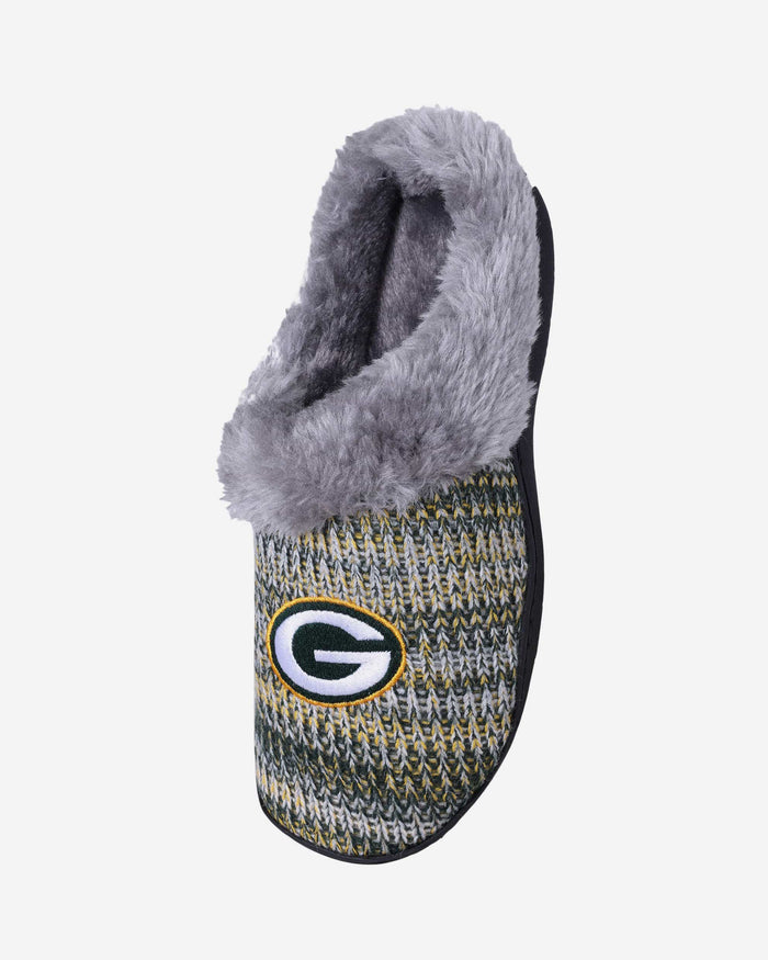 Green Bay Packers Womens Peak Slide Slippers FOCO - FOCO.com