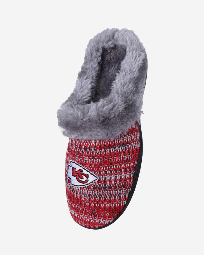 Kansas City Chiefs Womens Peak Slide Slippers FOCO - FOCO.com