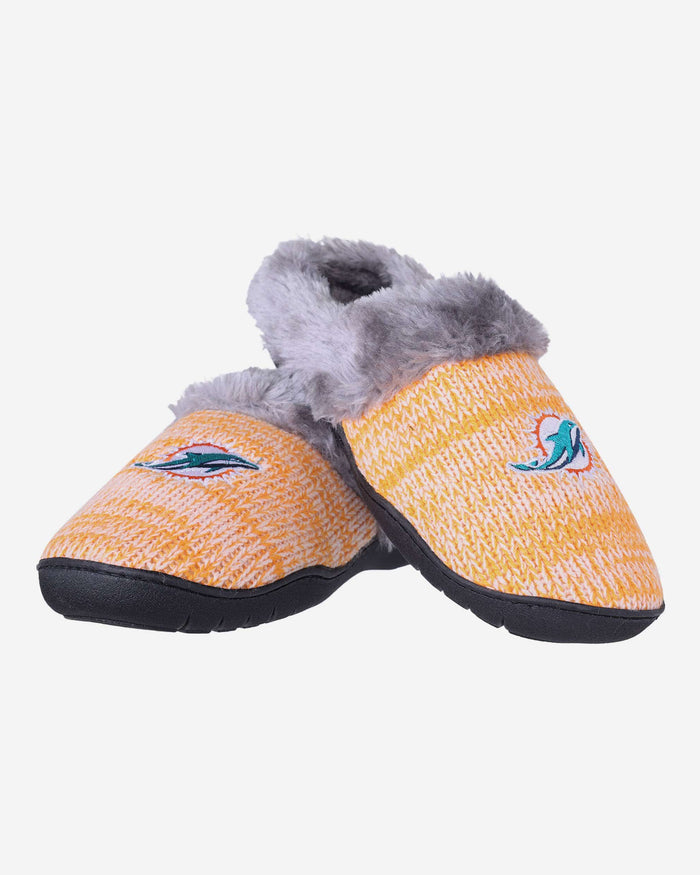 Miami Dolphins Womens Peak Slide Slippers FOCO - FOCO.com