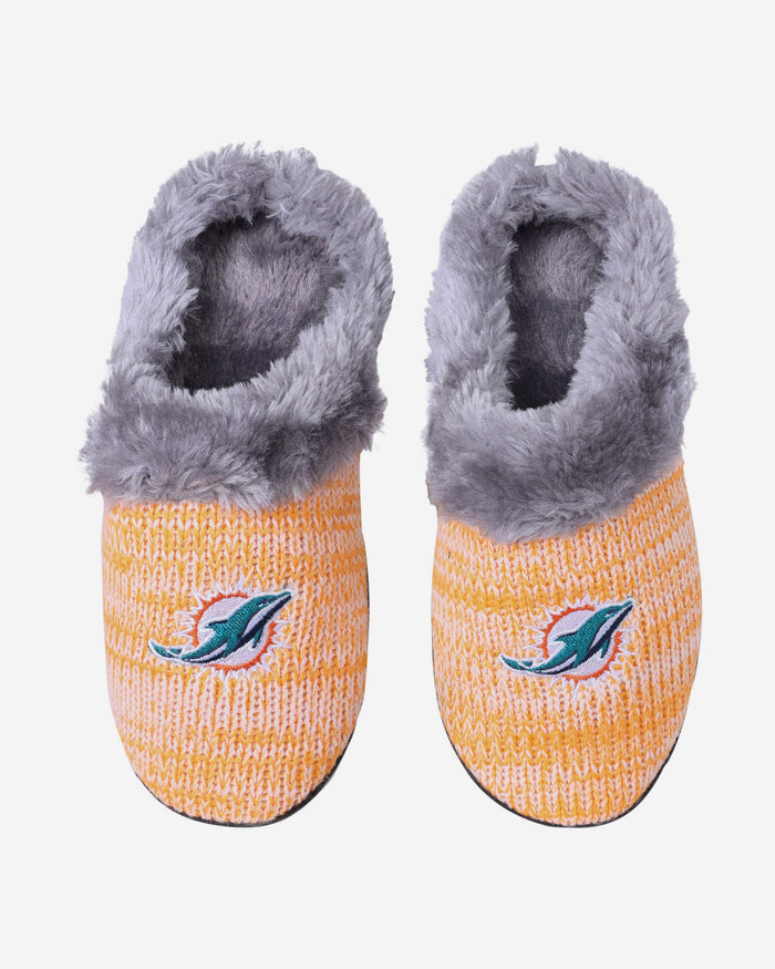 Miami Dolphins Womens Peak Slide Slippers FOCO S - FOCO.com