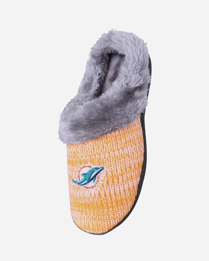 Miami Dolphins Womens Peak Slide Slippers FOCO - FOCO.com