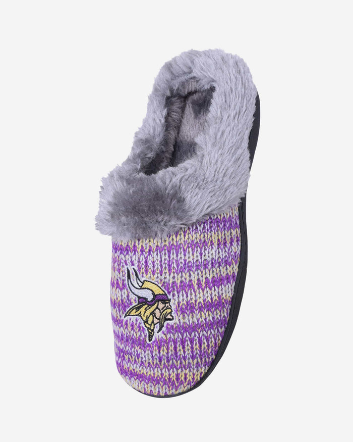 Minnesota Vikings Womens Peak Slide Slippers FOCO - FOCO.com