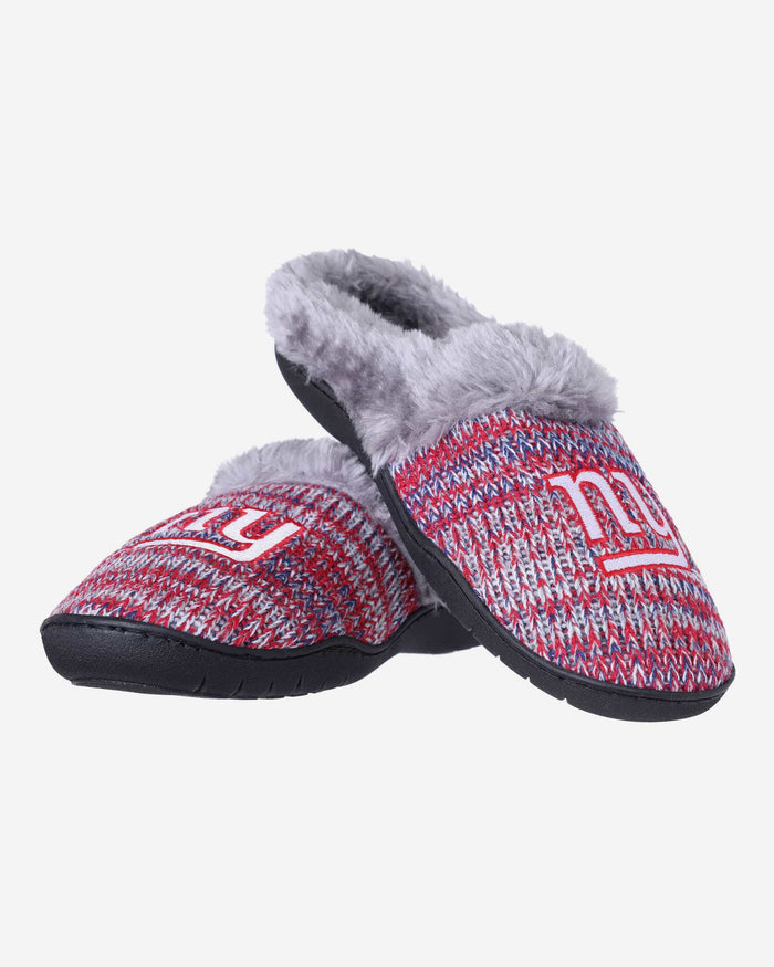 New York Giants Womens Peak Slide Slippers FOCO - FOCO.com