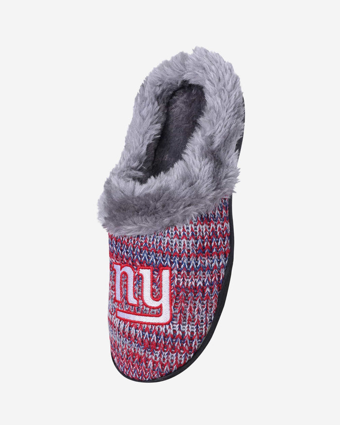 New York Giants Womens Peak Slide Slippers FOCO - FOCO.com