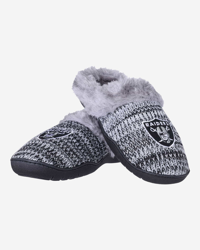 Las Vegas Raiders Womens Peak Slide Slippers FOCO - FOCO.com