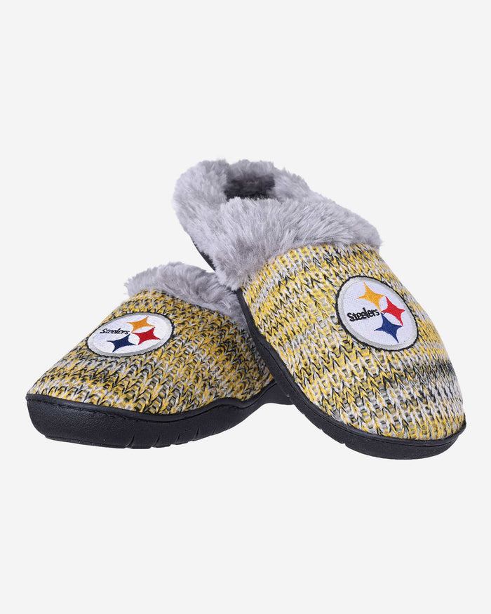 Pittsburgh Steelers Womens Peak Slide Slipper FOCO - FOCO.com