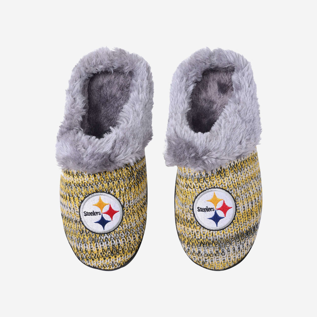 Pittsburgh Steelers Womens Peak Slide Slipper FOCO S - FOCO.com