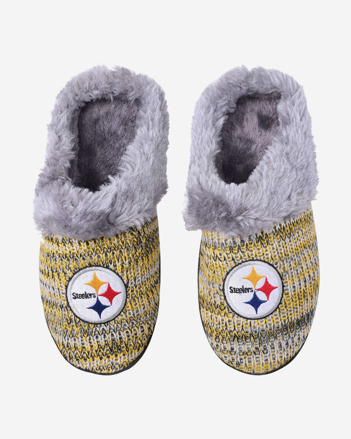 Pittsburgh Steelers Womens Peak Slide Slipper FOCO S - FOCO.com