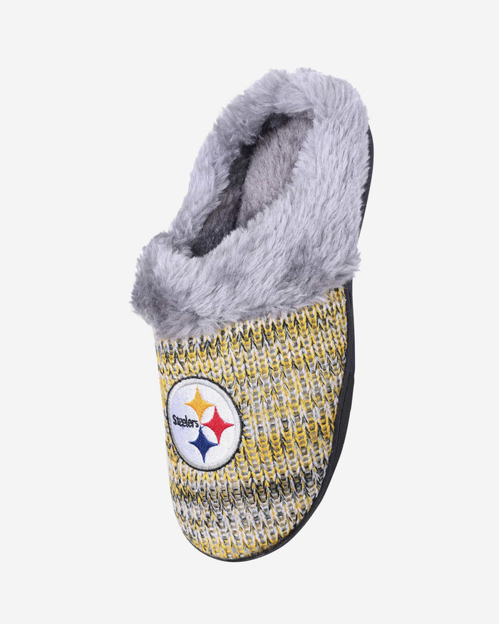 Pittsburgh Steelers Womens Peak Slide Slipper FOCO - FOCO.com