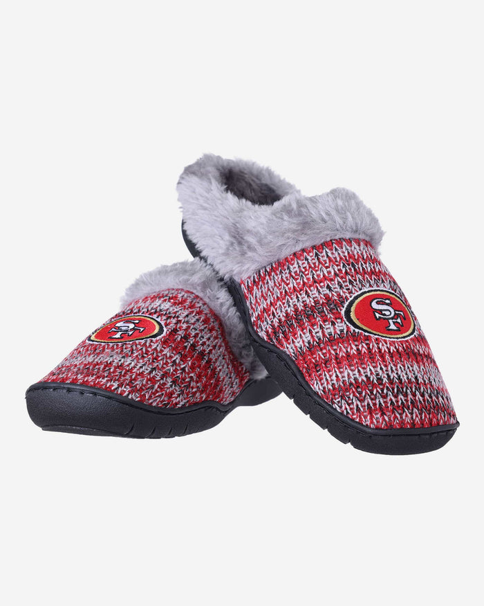 San Francisco 49ers Womens Peak Slide Slippers FOCO - FOCO.com