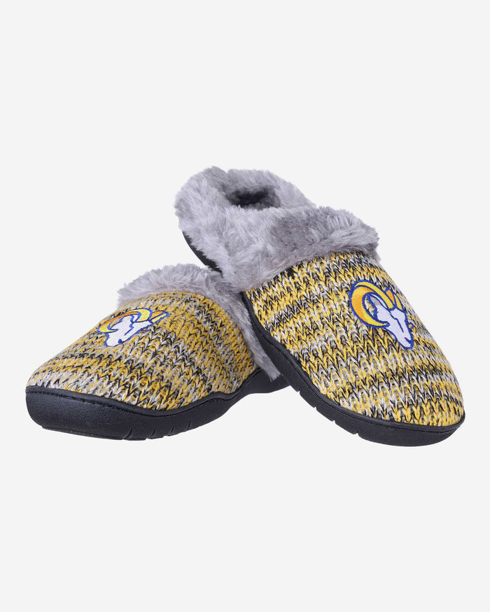 Los Angeles Rams Womens Peak Slide Slippers FOCO - FOCO.com