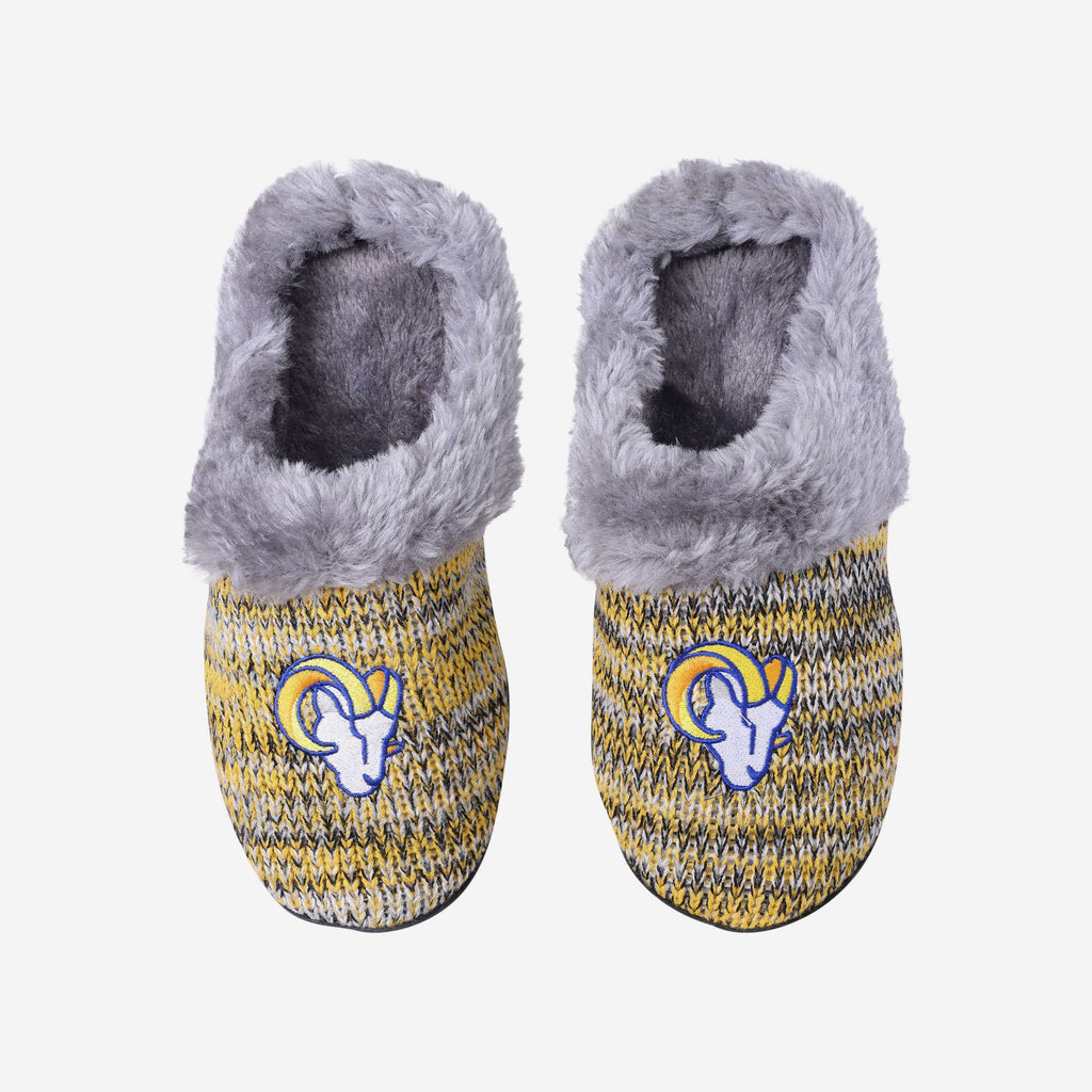 Los Angeles Rams Womens Peak Slide Slippers FOCO S - FOCO.com