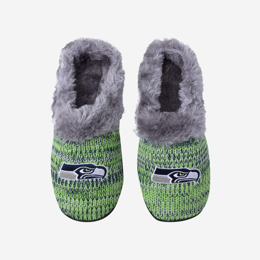 Seattle Seahawks Womens Peak Slide Slippers FOCO S - FOCO.com