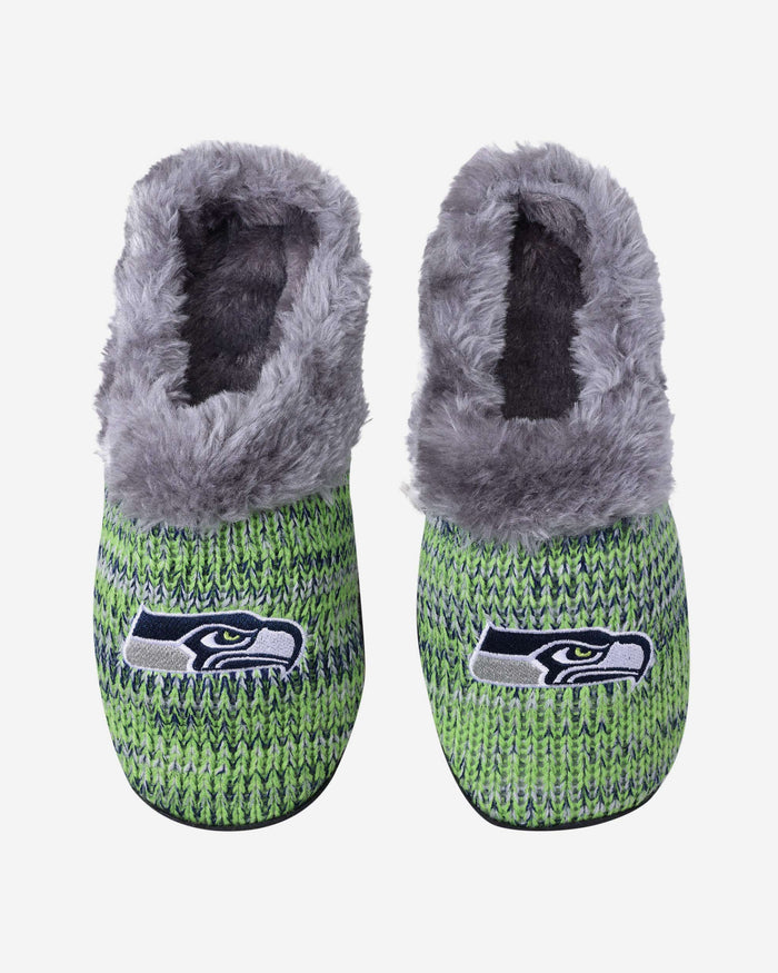 Seattle Seahawks Womens Peak Slide Slippers FOCO S - FOCO.com