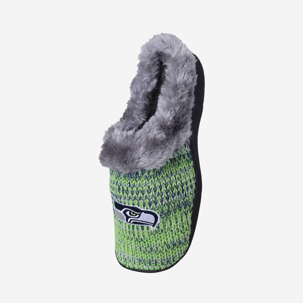 Seattle Seahawks Womens Peak Slide Slippers FOCO