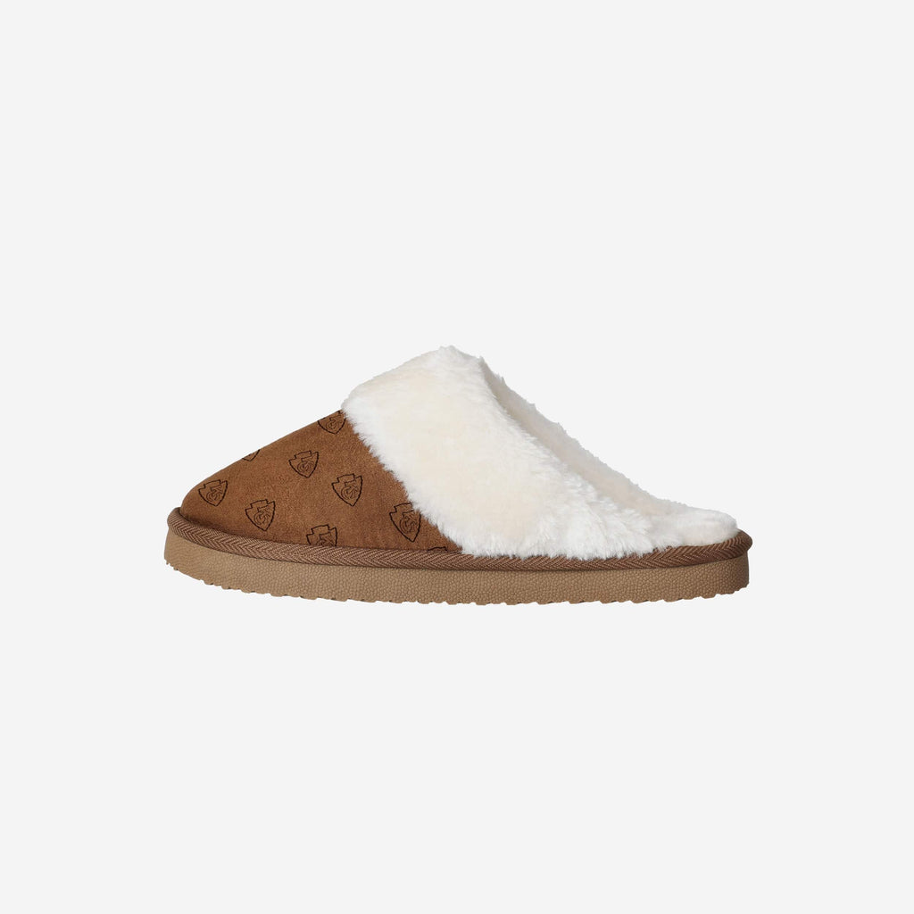 Kansas City Chiefs Womens Repeat Logo Moccasin Slipper FOCO S - FOCO.com