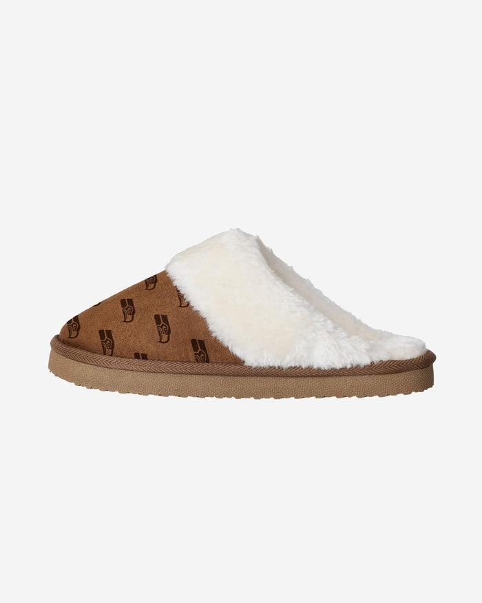 Seattle Seahawks Womens Repeat Logo Moccasin Slipper FOCO S - FOCO.com