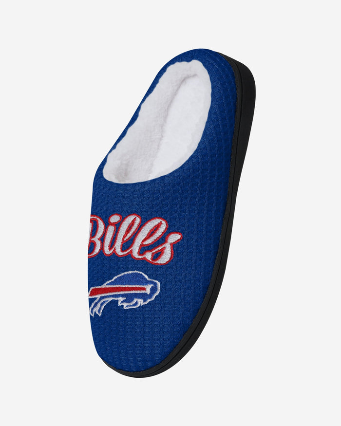 Buffalo Bills Womens Sherpa Lined Memory Foam Slipper FOCO - FOCO.com