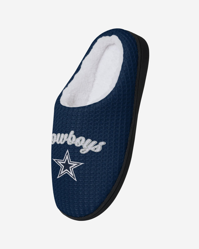 Dallas Cowboys Womens Sherpa Lined Memory Foam Slipper FOCO - FOCO.com