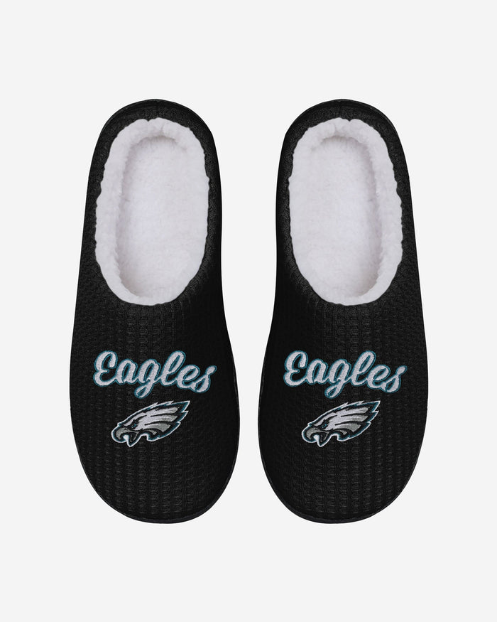 Philadelphia Eagles Womens Sherpa Lined Memory Foam Slipper FOCO - FOCO.com