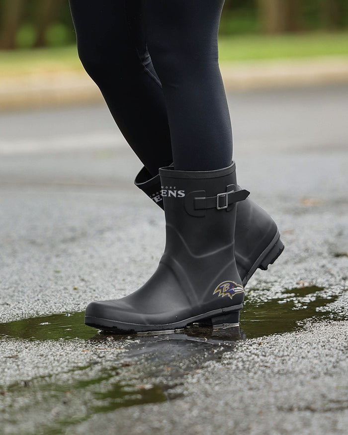 Baltimore Ravens Womens Storm Ready Rain Boot FOCO - FOCO.com