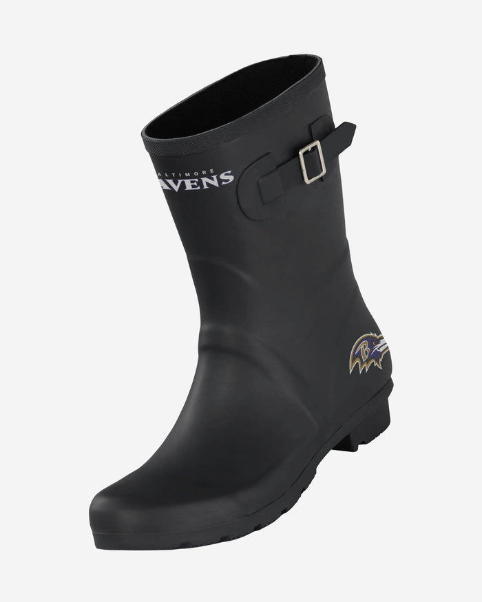 Baltimore Ravens Womens Storm Ready Rain Boot FOCO - FOCO.com