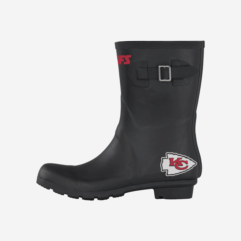 Kansas City Chiefs Womens Storm Ready Rain Boot FOCO S - FOCO.com