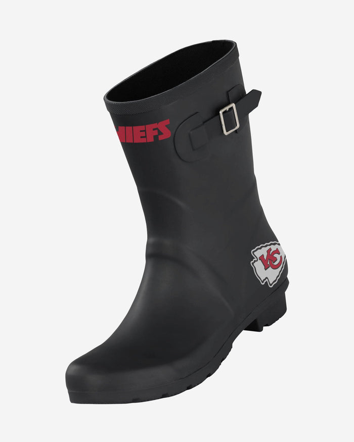 Kansas City Chiefs Womens Storm Ready Rain Boot FOCO - FOCO.com