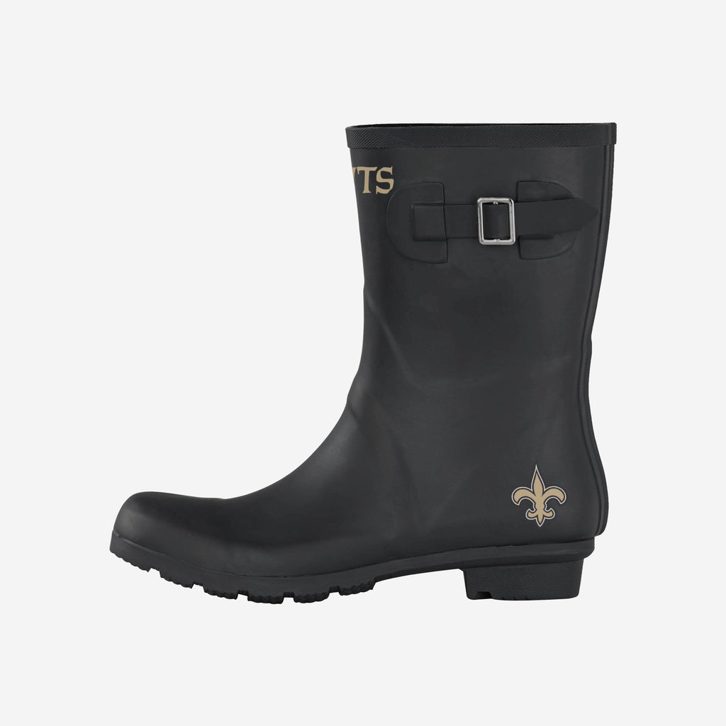 New Orleans Saints Womens Storm Ready Rain Boot FOCO S - FOCO.com