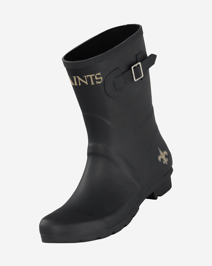 New Orleans Saints Womens Storm Ready Rain Boot FOCO - FOCO.com