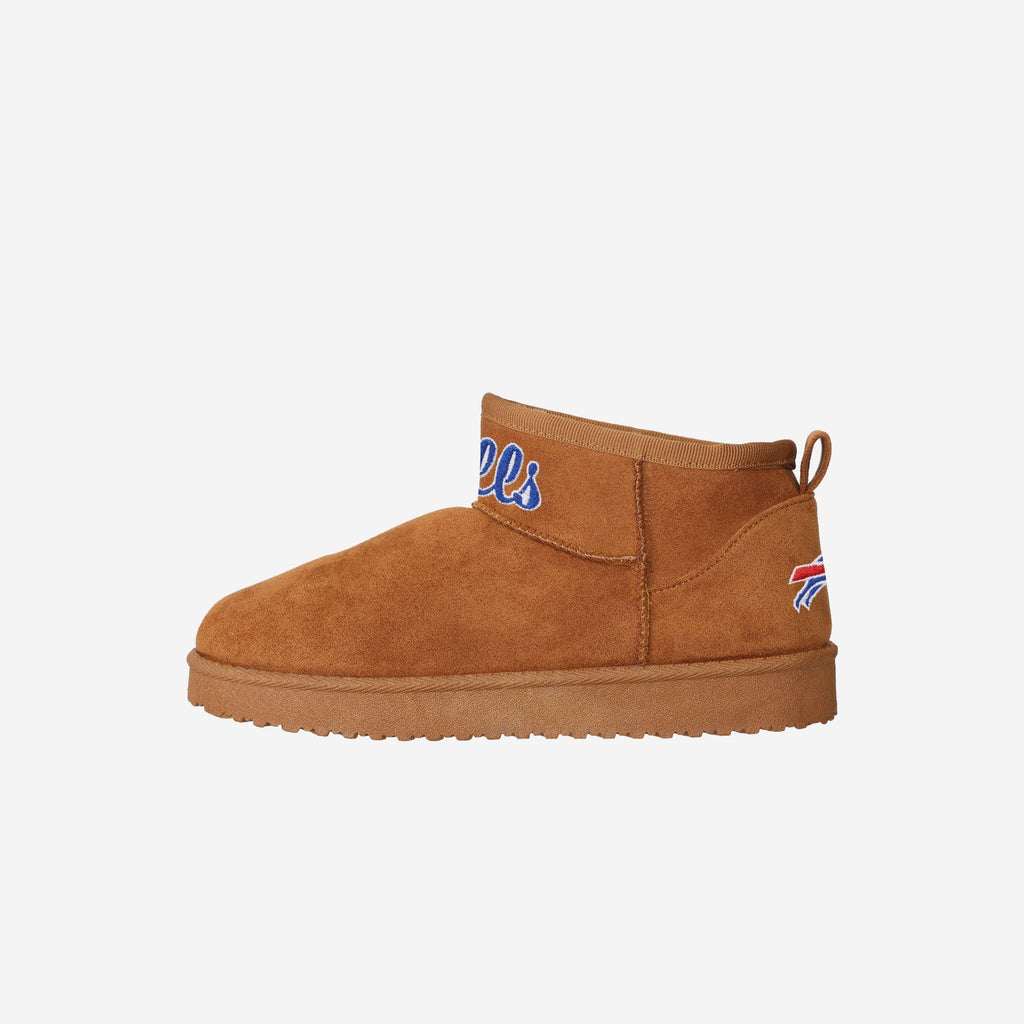 Buffalo Bills Womens Team Logo Fuzzy Fan Boot FOCO 6 - FOCO.com