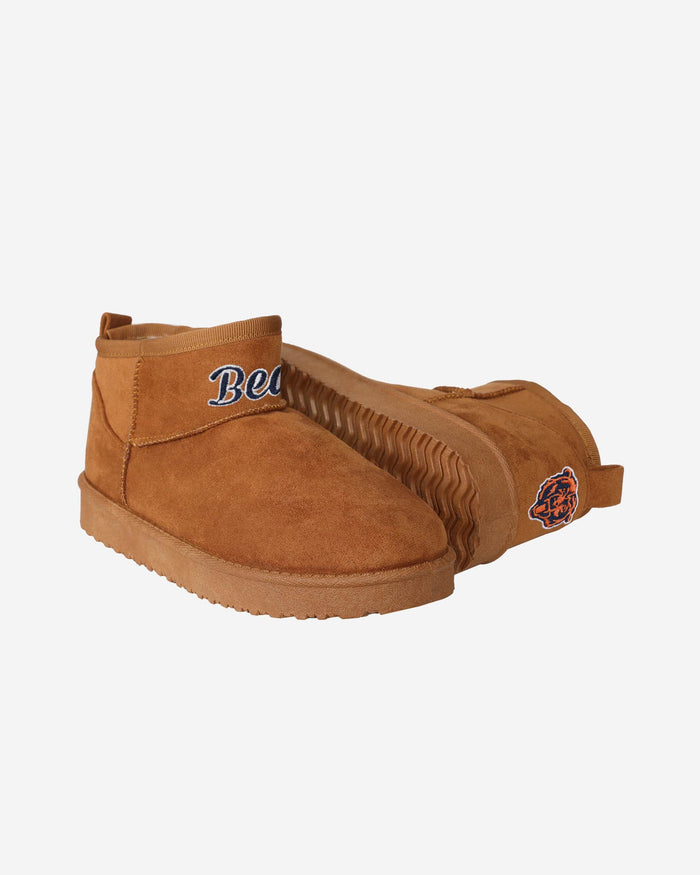 Chicago Bears Womens Team Logo Fuzzy Fan Boot FOCO - FOCO.com