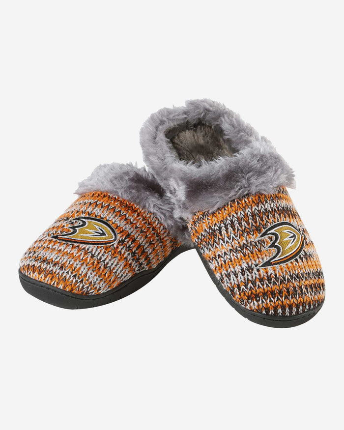 Anaheim Ducks Womens Peak Slide Slipper FOCO - FOCO.com