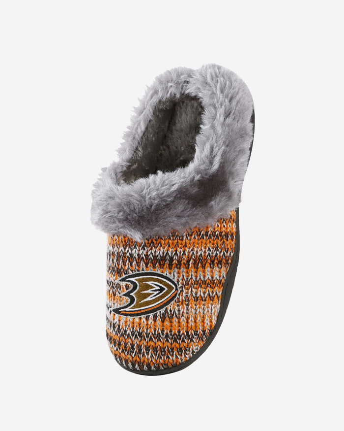 Anaheim Ducks Womens Peak Slide Slipper FOCO - FOCO.com