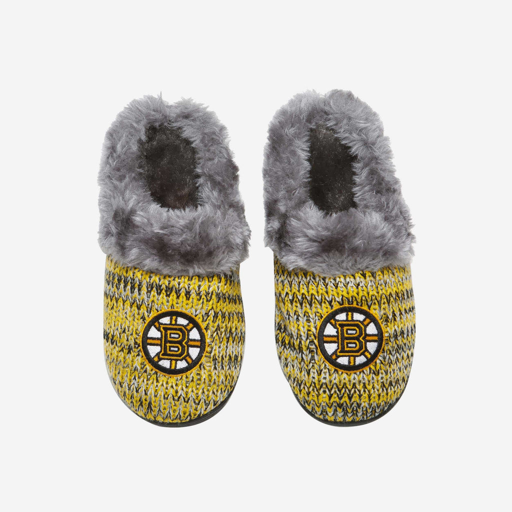 Boston Bruins Womens Peak Slide Slipper FOCO S - FOCO.com