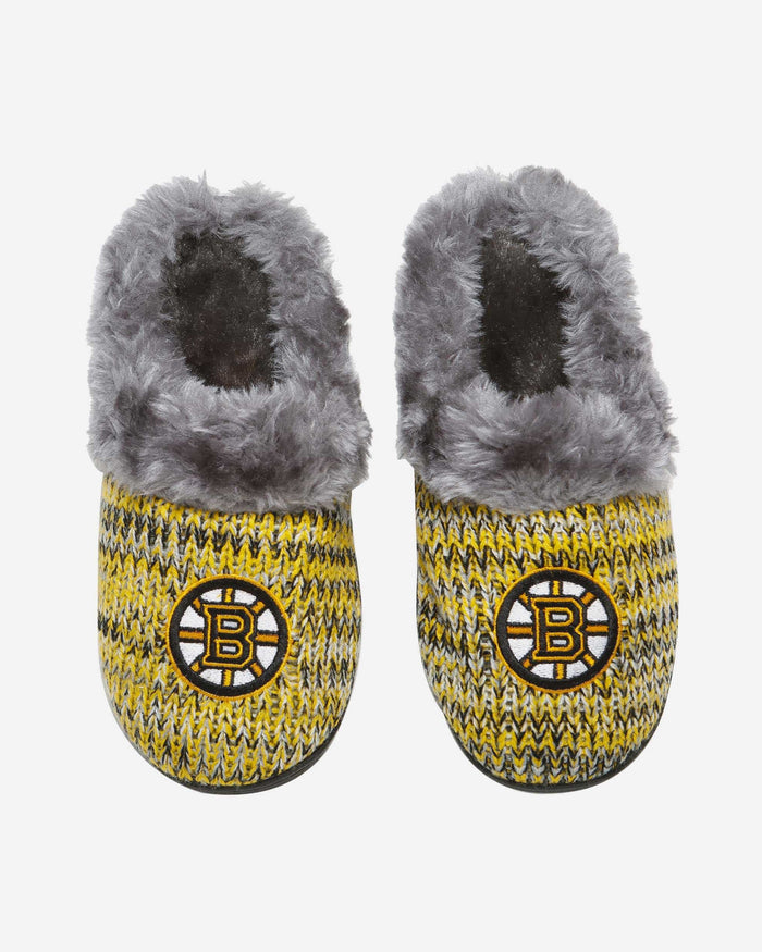 Boston Bruins Womens Peak Slide Slipper FOCO S - FOCO.com