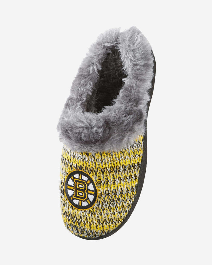 Boston Bruins Womens Peak Slide Slipper FOCO - FOCO.com