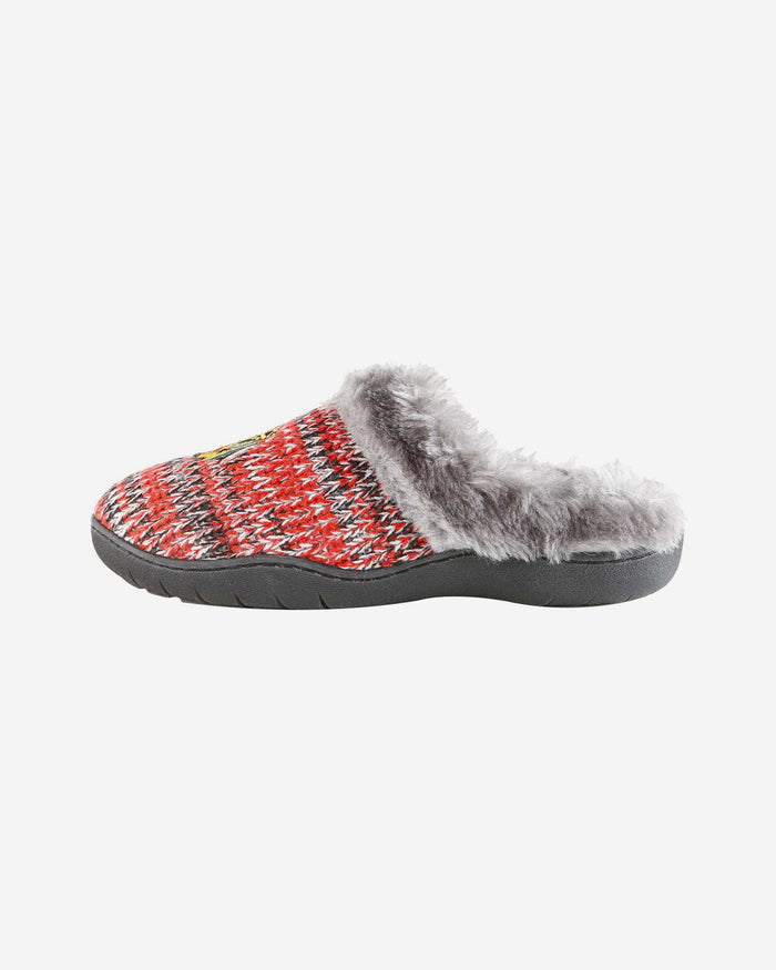 Chicago Blackhawks Womens Peak Slide Slipper FOCO - FOCO.com