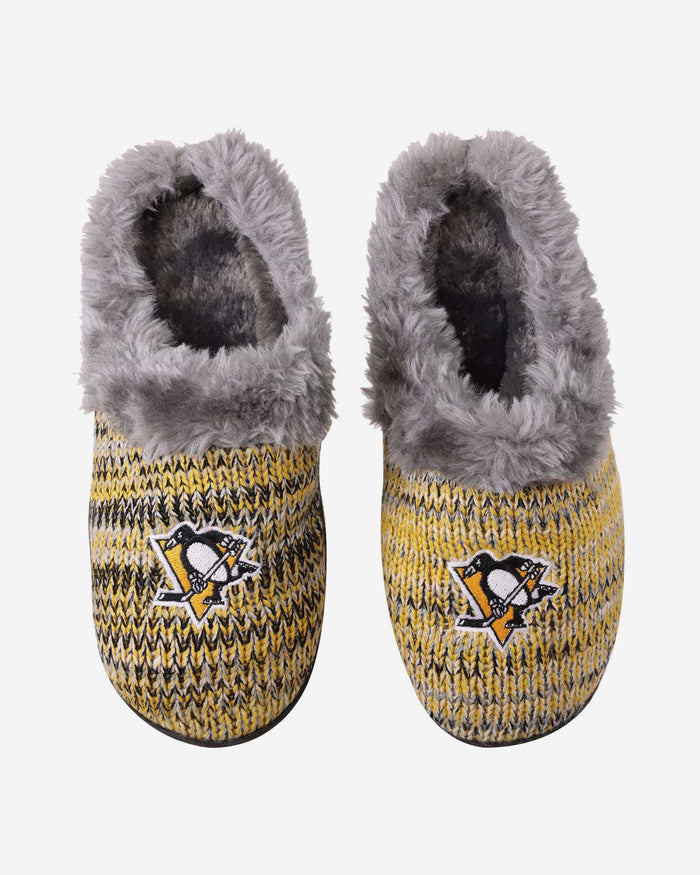 Pittsburgh Penguins Womens Peak Slide Slipper FOCO - FOCO.com