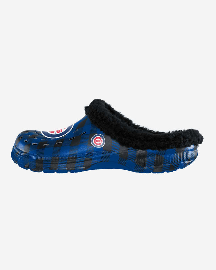 Chicago Cubs Sherpa Lined Buffalo Check Clog FOCO S - FOCO.com