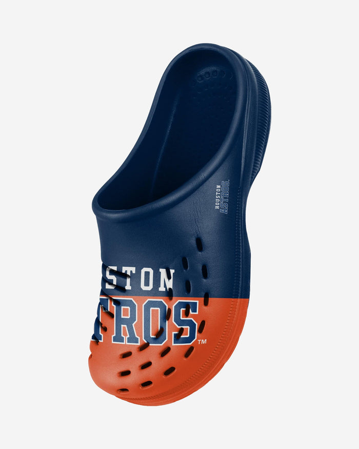 Houston Astros Mens Colorblock Big Logo Clog FOCO - FOCO.com