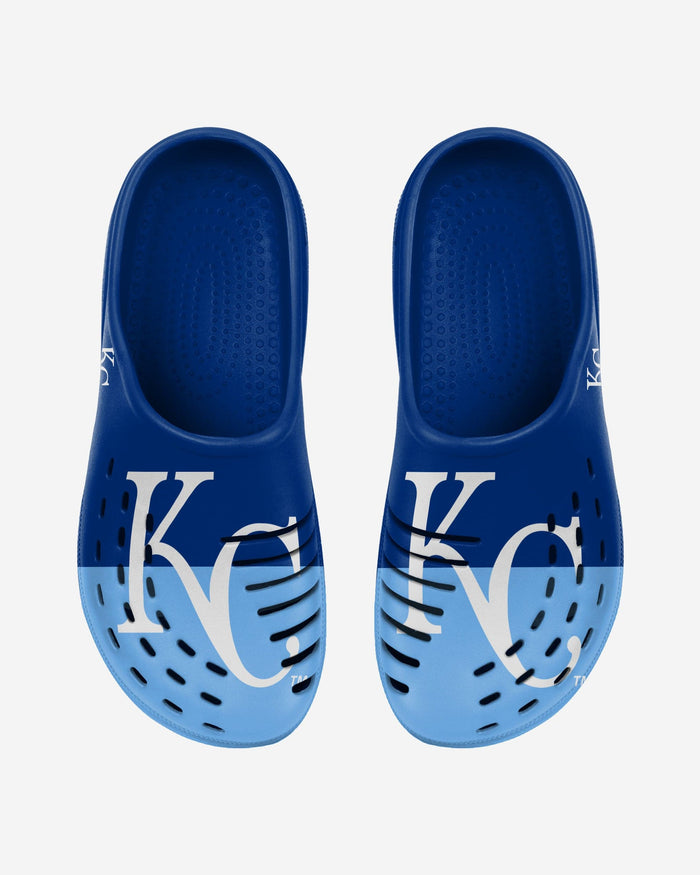 Kansas City Royals Mens Colorblock Big Logo Clog FOCO - FOCO.com